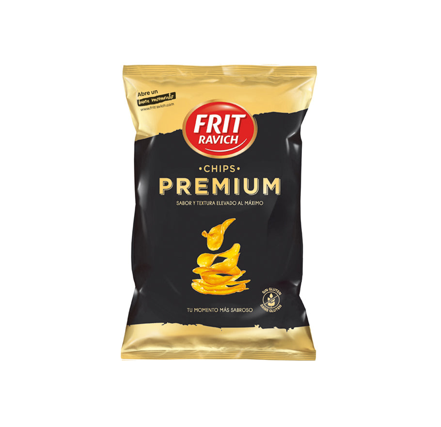 PATATAS FRITAS CHIPS PREMIUM | Contiene 40 Unidades de 40g