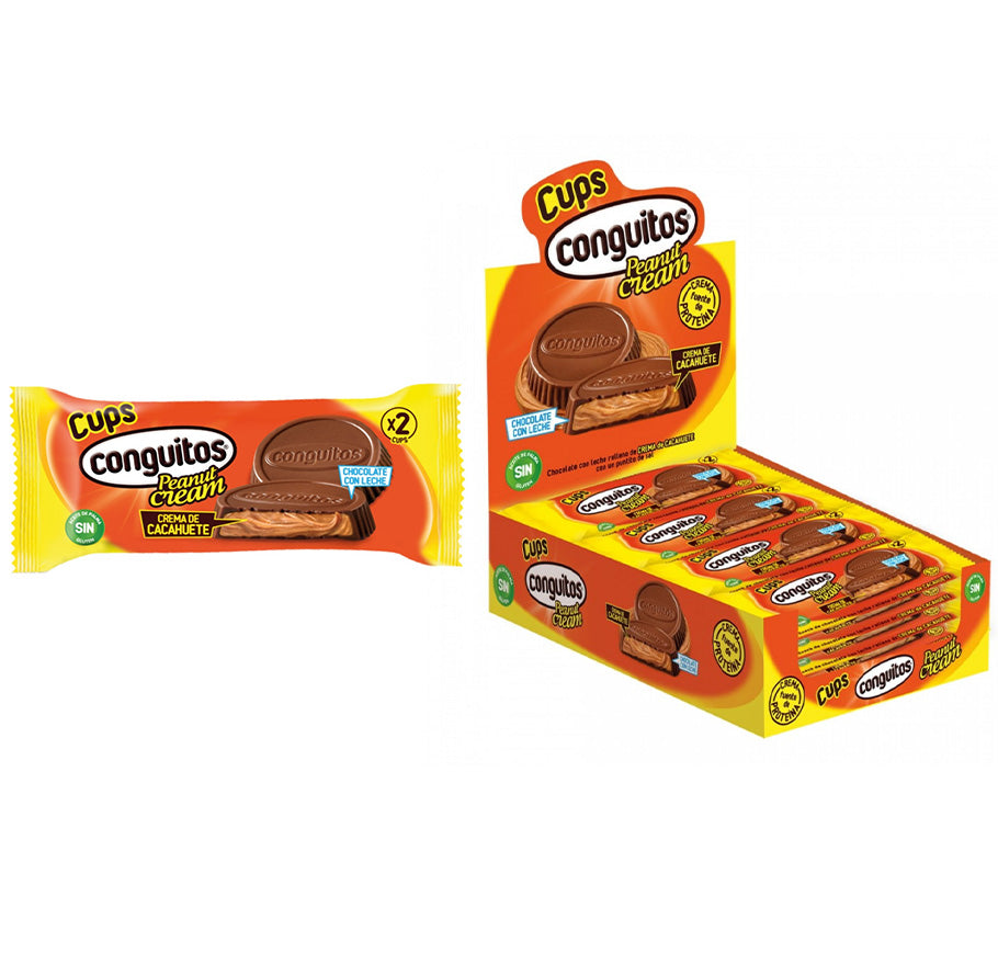 Conguitos Cups 34G | Contiene 16 Unidades