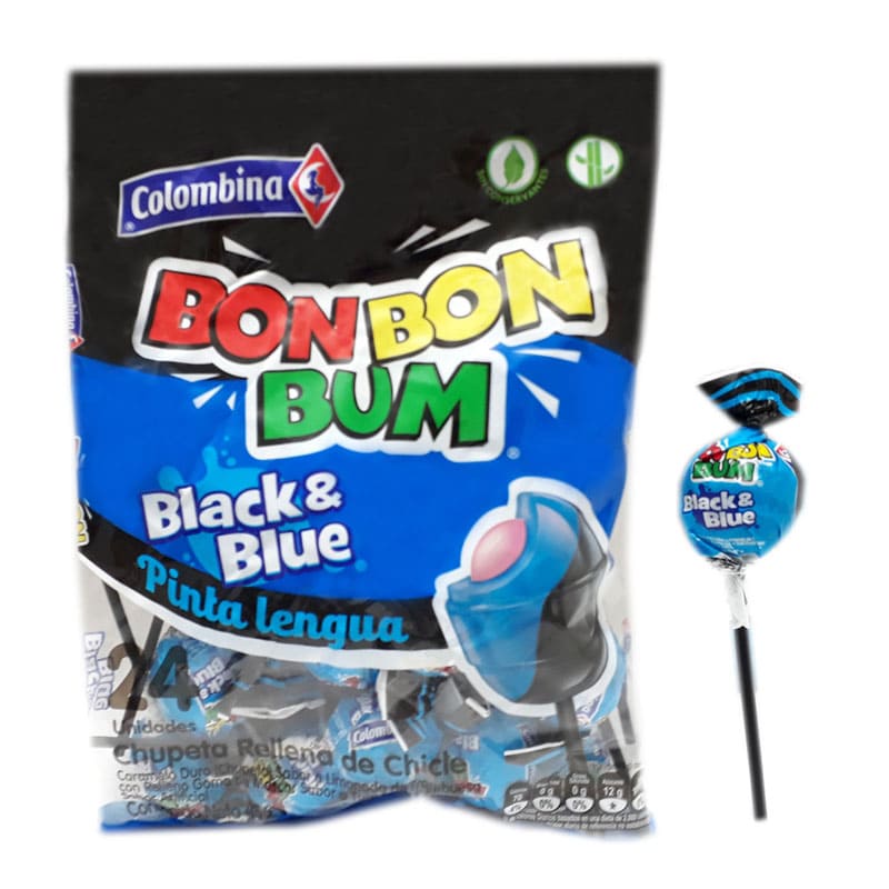 Bon Bon Bum Pintalenguas (24 Unidades)