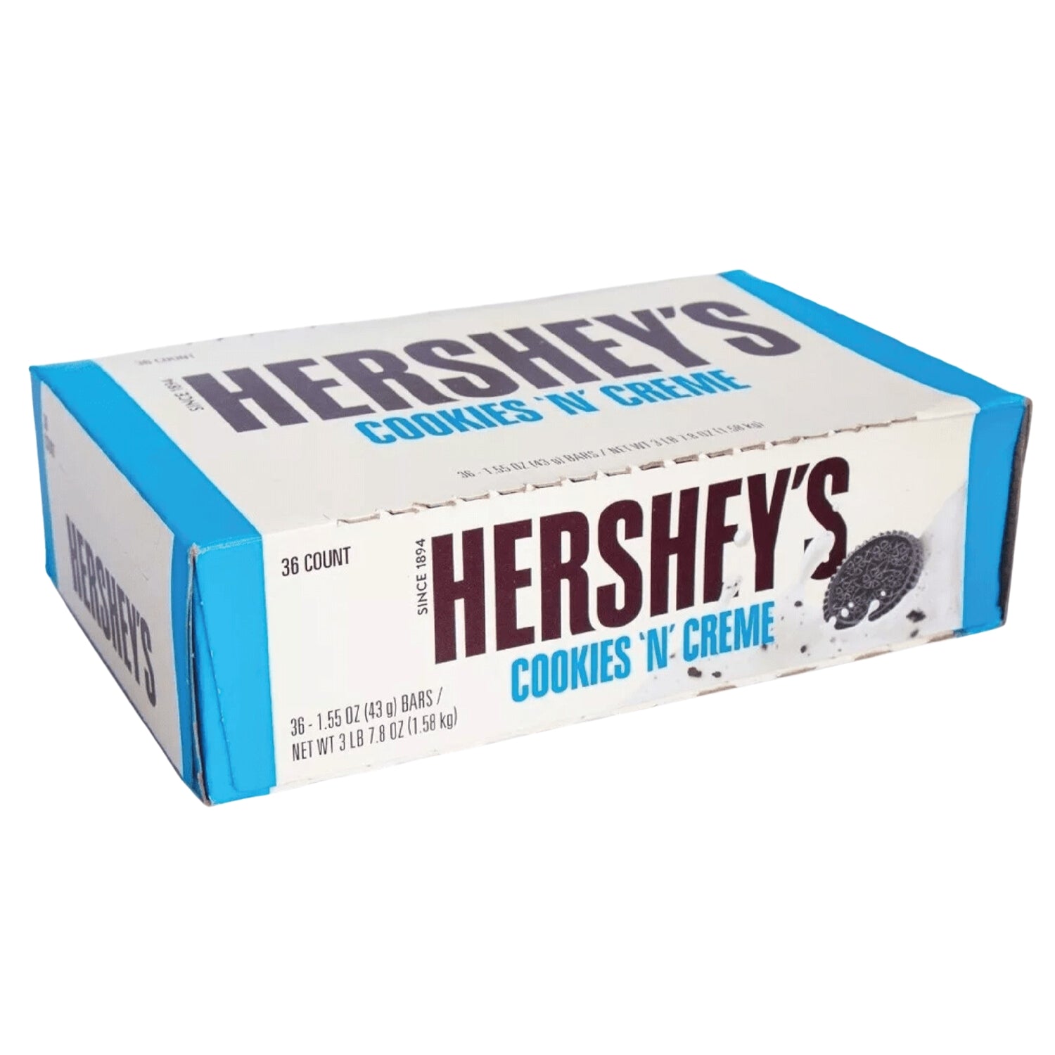 Hersheys Blancas 43g | Caja Expositora 36 Unidades