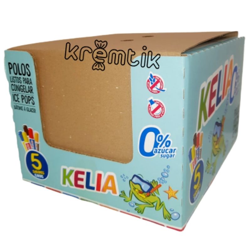 Kelia 0% Sin AzĂșcar | Contiene 15 Bolsas de 12 Unidades de 45ml | Total 180 Unidades