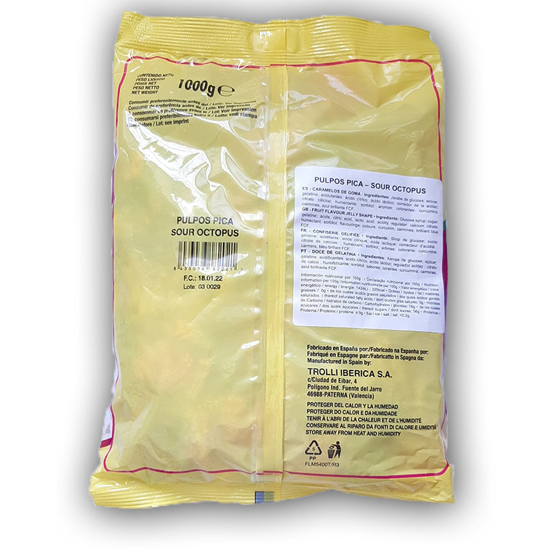 Pulpo Pica (1KG) - Kremtik