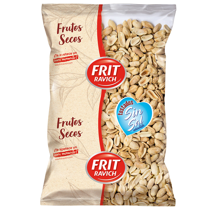 Cacahuete Repelada Tostado Sin Sal | Formato Bolsa 1Kg