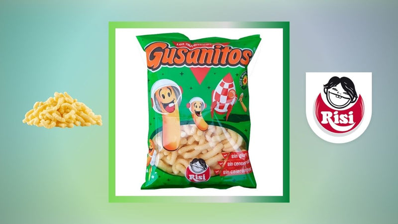 Gusanitos: Los snacks originales creados por RISI