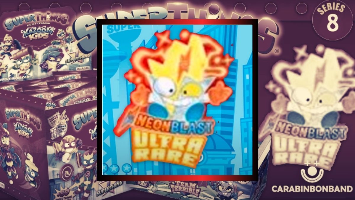 ¿Quién es el ultra raro de la serie 8 de Superthings Kazoom Kids?