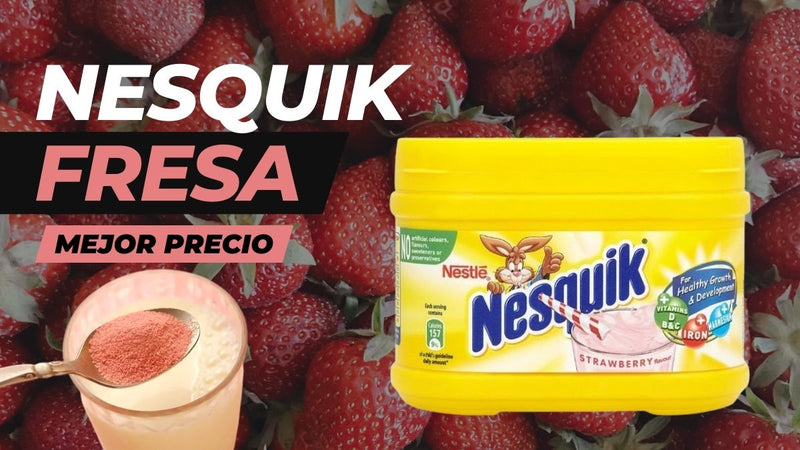¿Dónde comprar el Nesquik de Fresa? Producto más vendido en Amazon