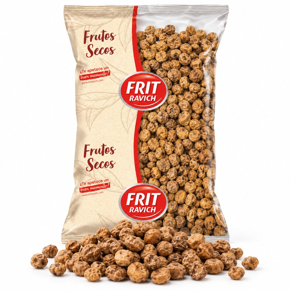 Chufas Frit Ravich bolsa 1 kg fondo blanco