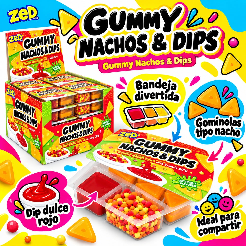 Nachos Double Dip características diseño Kremtik
