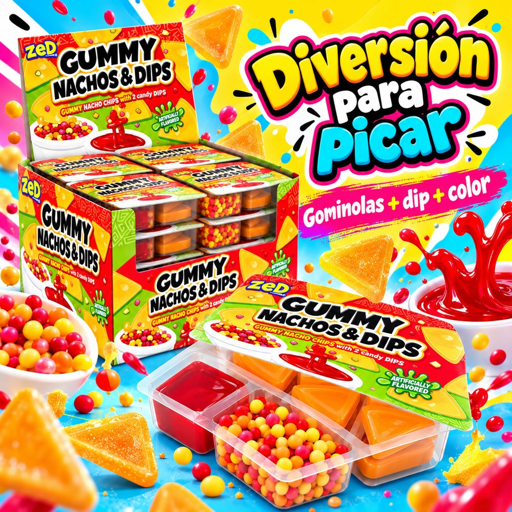 Nachos Double Dip creatividad temática Kremtik