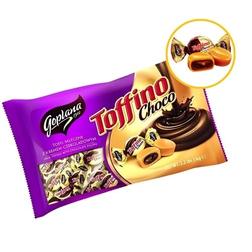Toffino Choco | Formato Bolsa 1KG - Aprox 155 Unidades