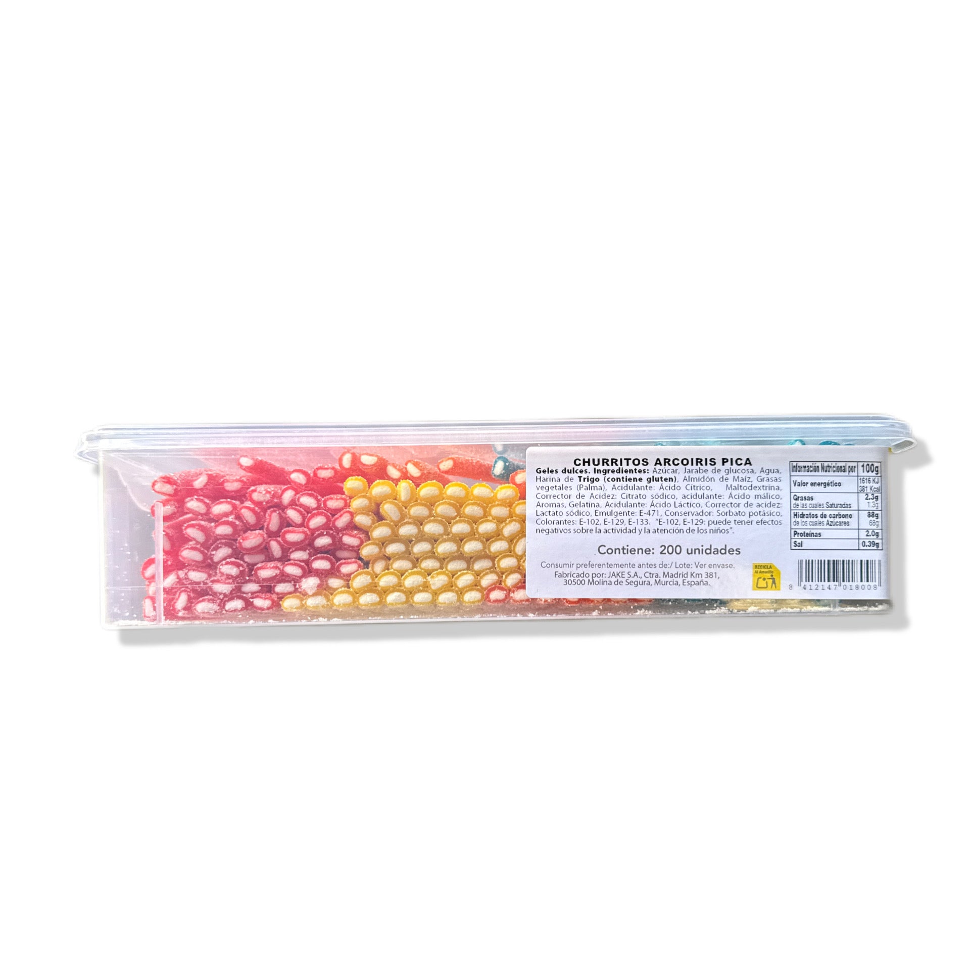 Churrito Arcoiris Pica Jake |
