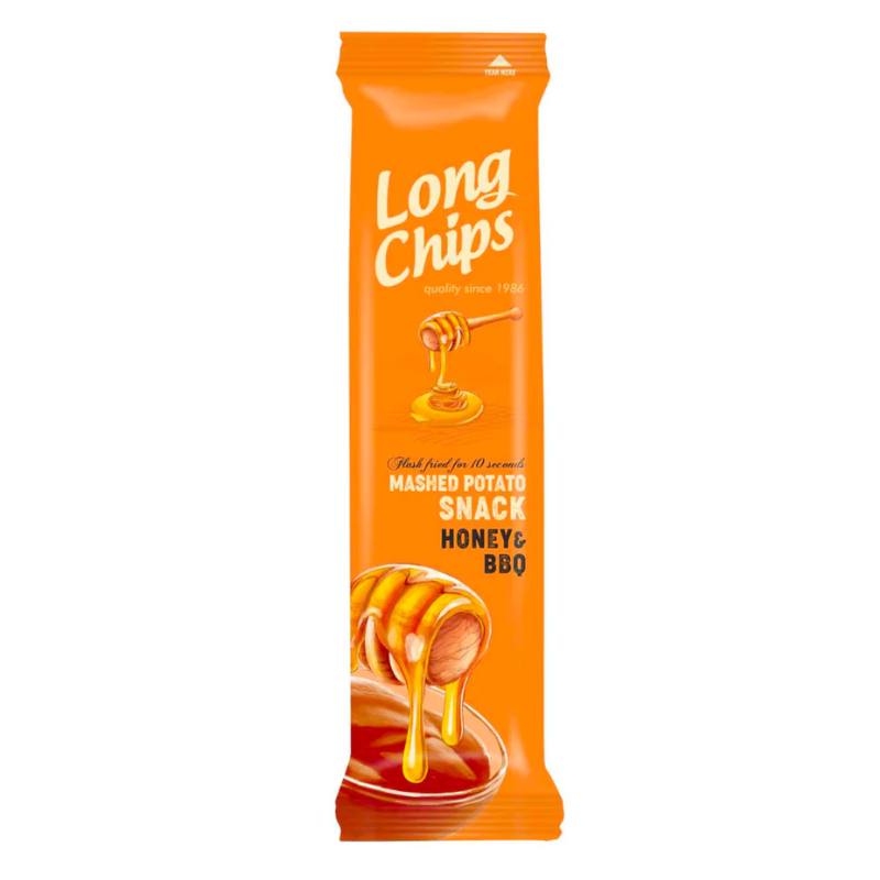 LONG CHIPS 75G - Patatas Alargadas de 19 Centímetros | CAJA 10 UNIDADES - Original, Queso, Pizza, BBQ, Bacon, Sal y Vinagre ...