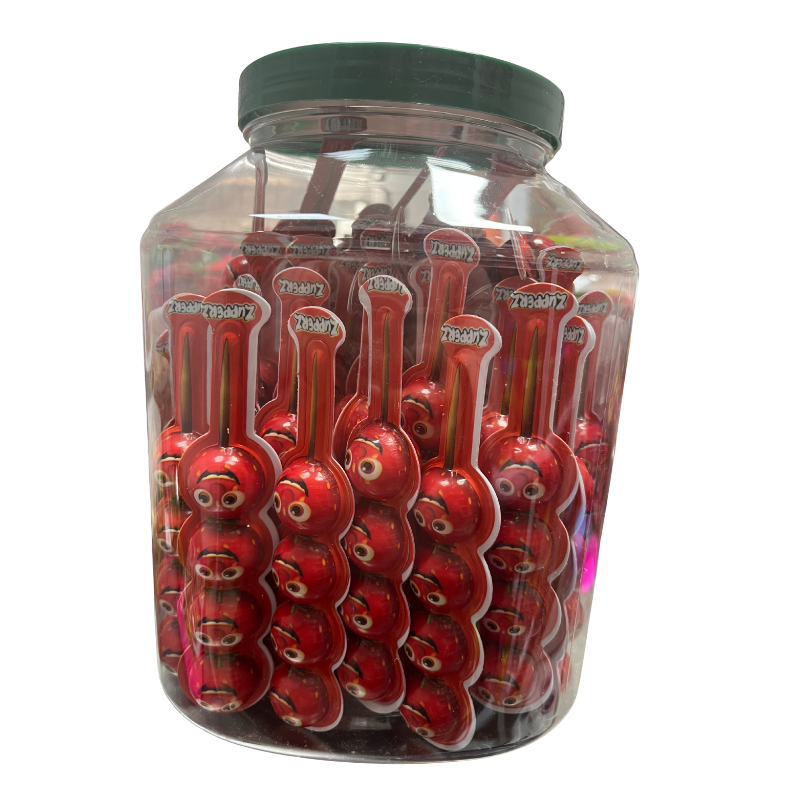 Zupperz Stick Fresas Rellenas | Formato Tarro 50 Uds