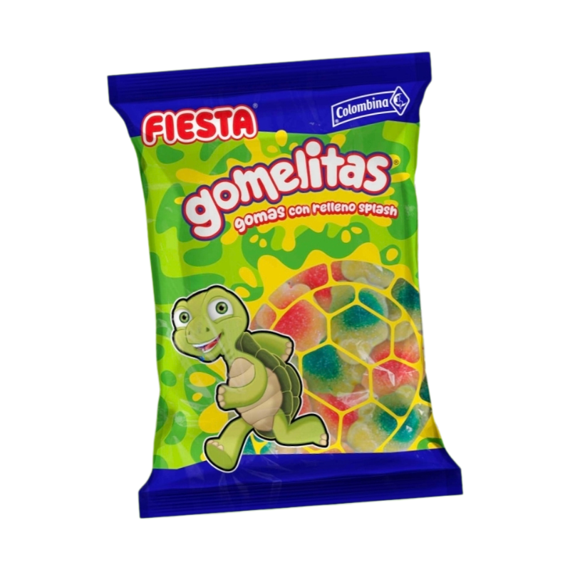 Fiesta Colombina Tortugas Rellenas Gomelitas | Formato Bolsa 500g