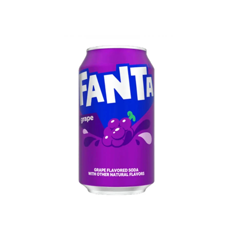 Fanta Sabores MELOCOTÓN, BERRY, PIÑA, FRESA y UVA | Formato 12 Uds