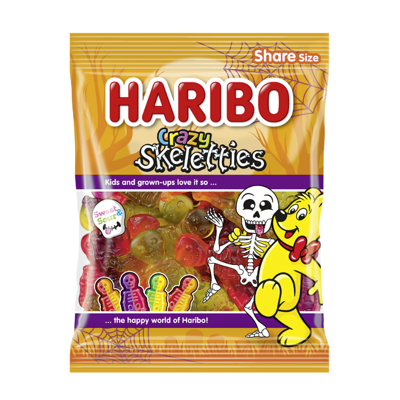 Cajita Chuches - Especial Regalo Halloween | 6 Bolsas Temáticas - Peso Neto 795g