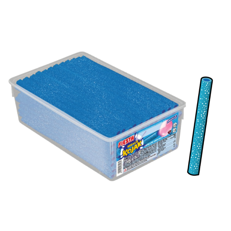 Regaliz Kojak Pica con Relleno Sabor Chicle Kojak, Sandía y Mora : ELEGIR REFERENCIA (60 Uds)