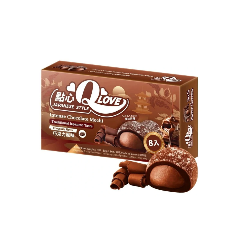 Mini Mochi Sabor Chocolate Intenso 80g