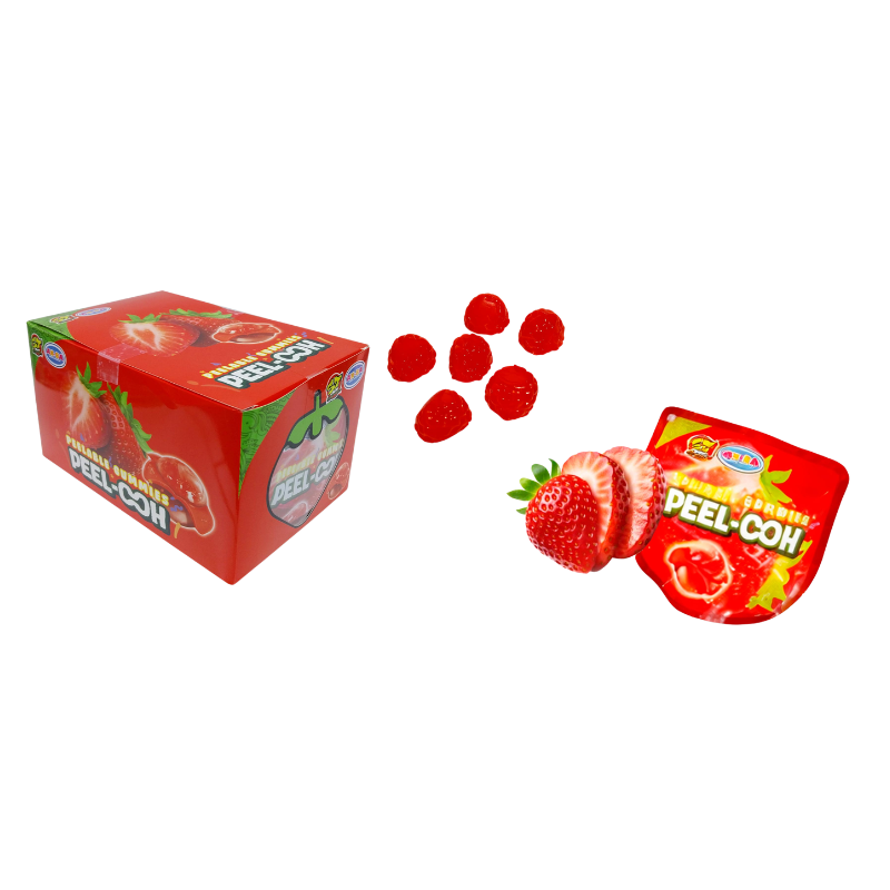 Gominolas Pelables de Fresa | Formato 30 Uds