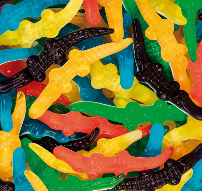 Lagartones Haribo | Formato Bolsa 1KG - Aprox 117 Uds