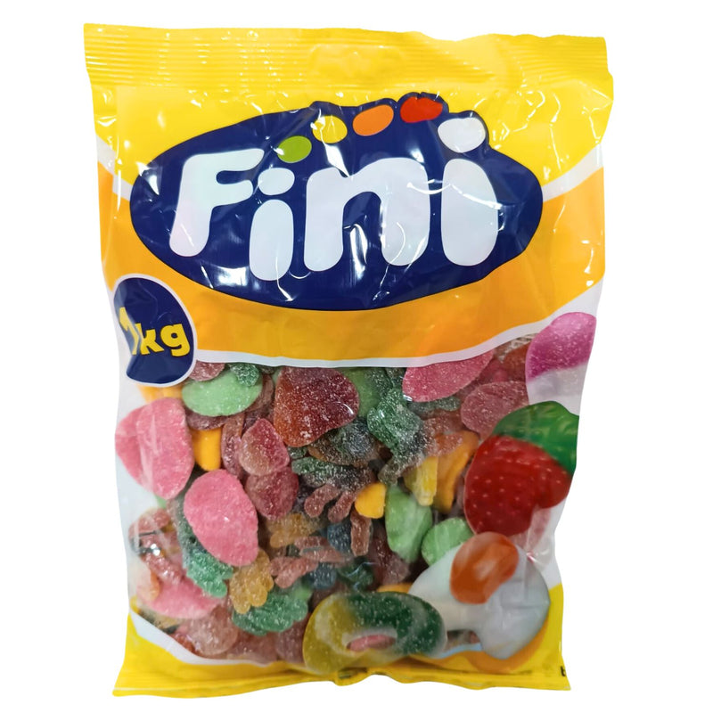 Galaxy Mix Fini | Pulpos, Fresas, Melocotón, Manzana, Plátanos | Formato Bolsa 1KG