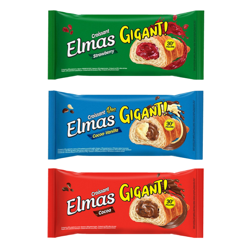Croissant Elmas Gigant Formato 14 Uds | ELEGIR REFERENCIA
