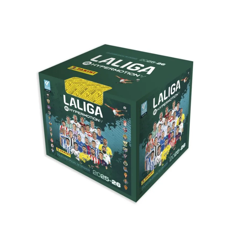 Colección Liga EA Hypermotion 2024 2025 - (Caja 50 Sobres) | Panini Colección Cromos Fútbol