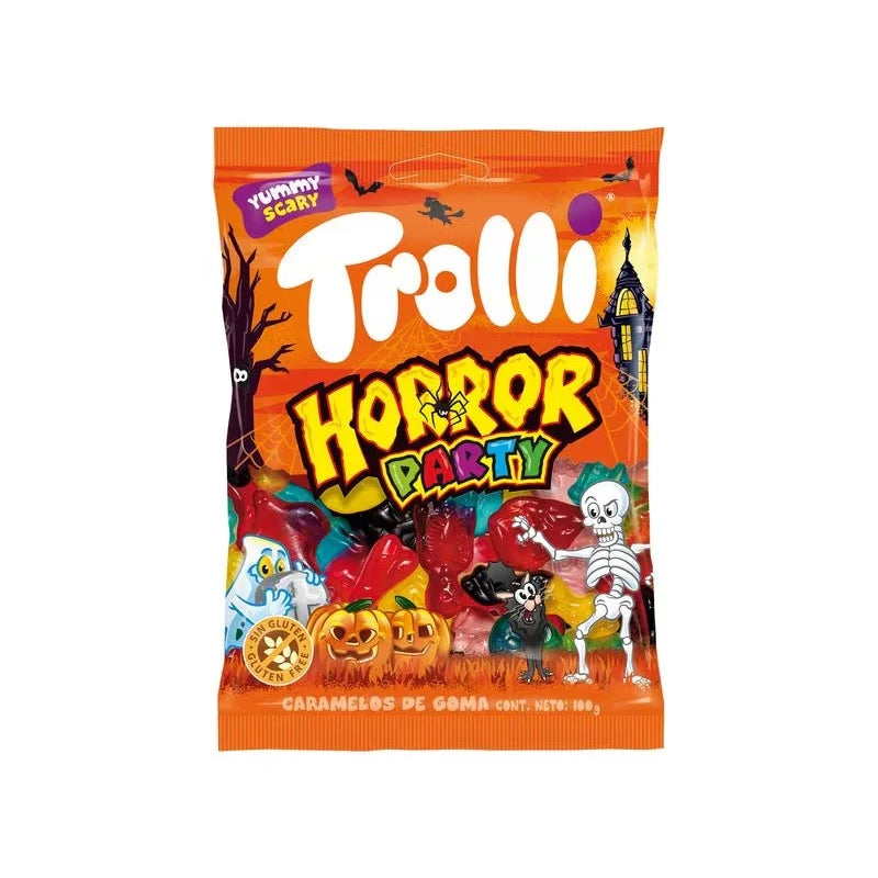 Trollli Horror Party Mix - 12 Bolsitas de 100g