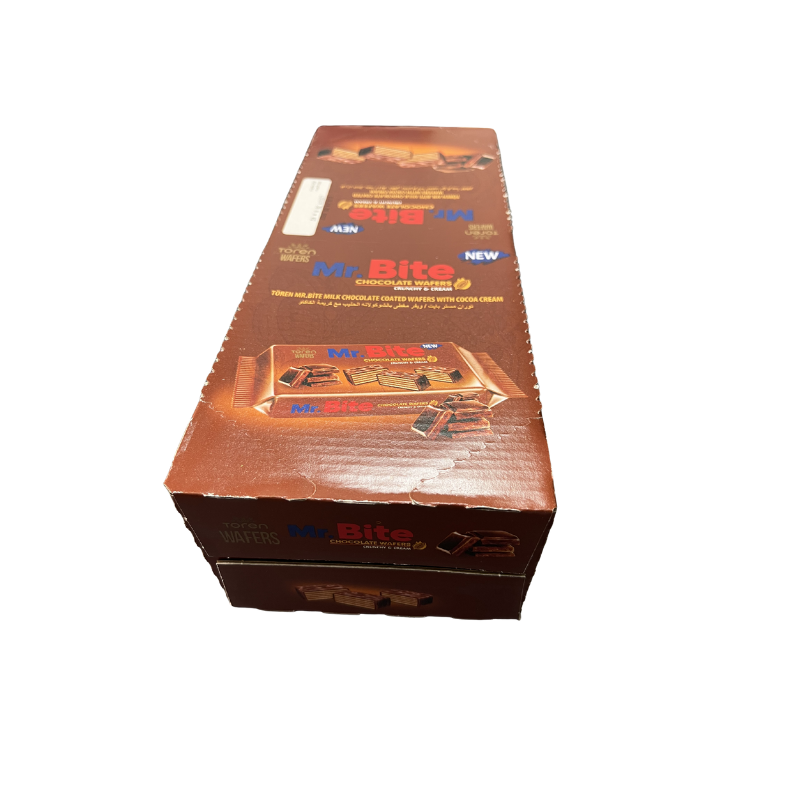 MR. Bite Chocolate 38G - Expositor Contiene 24 Unidades
