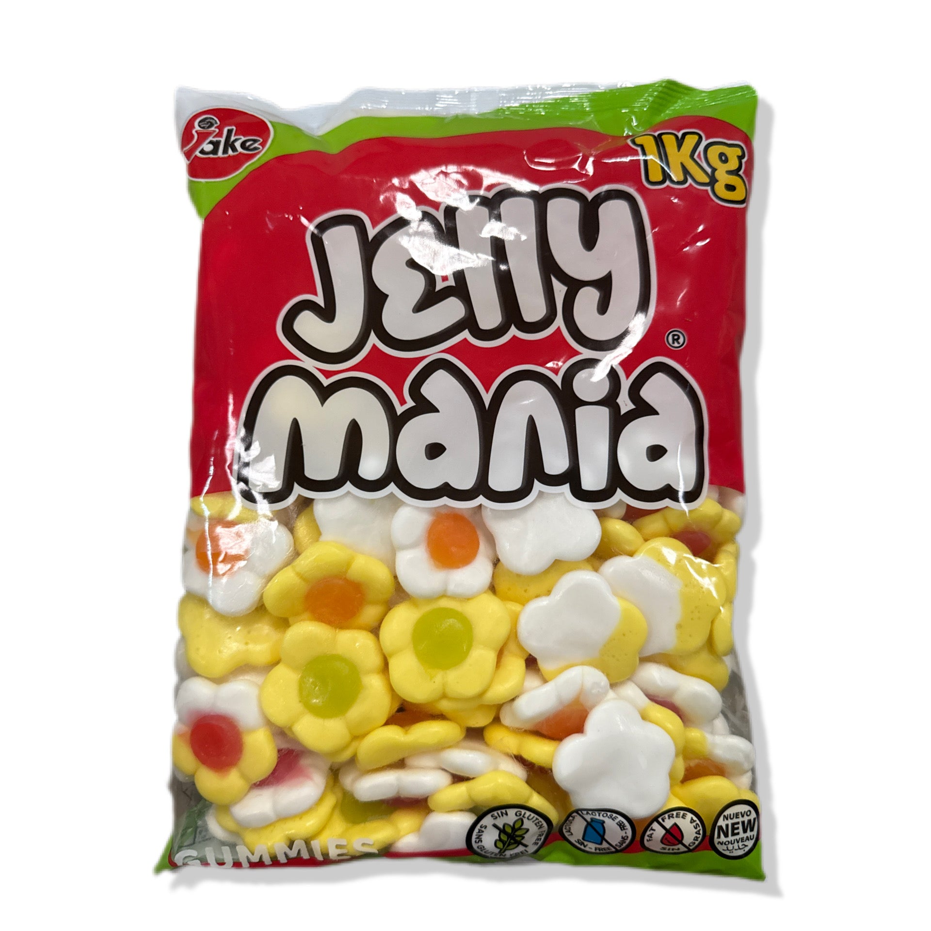 Flores Daisies Ultra Tiernas y Veganas - Sin Gluten Y Sin Lactosa Jake | Formato Bolsa 1KG