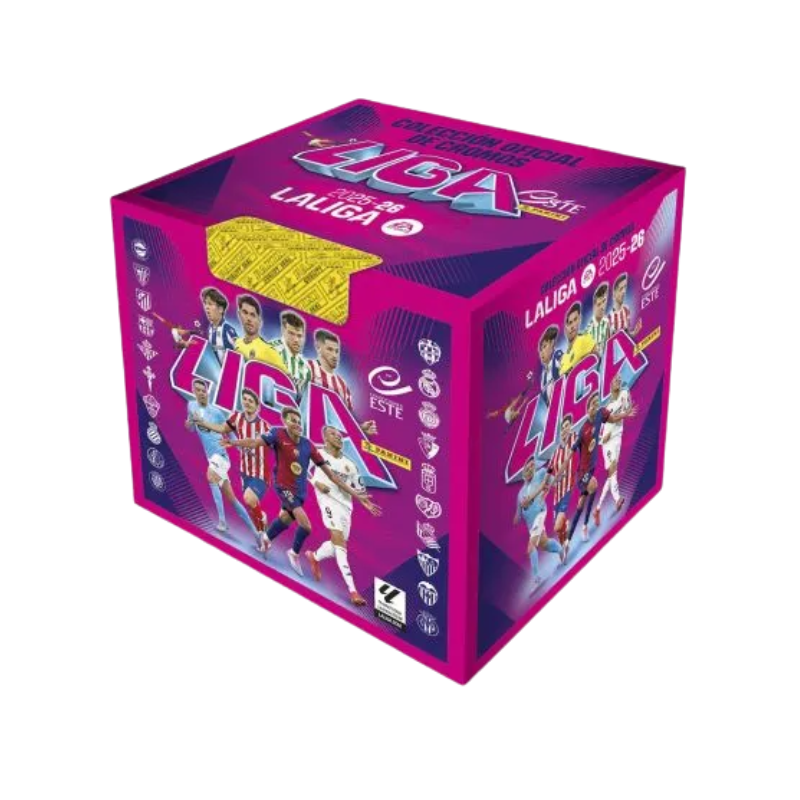 Liga Este 2025 - 2026 [1ª Edición] - (Caja 50 Sobres) | Panini Colección Cromos Fútbol