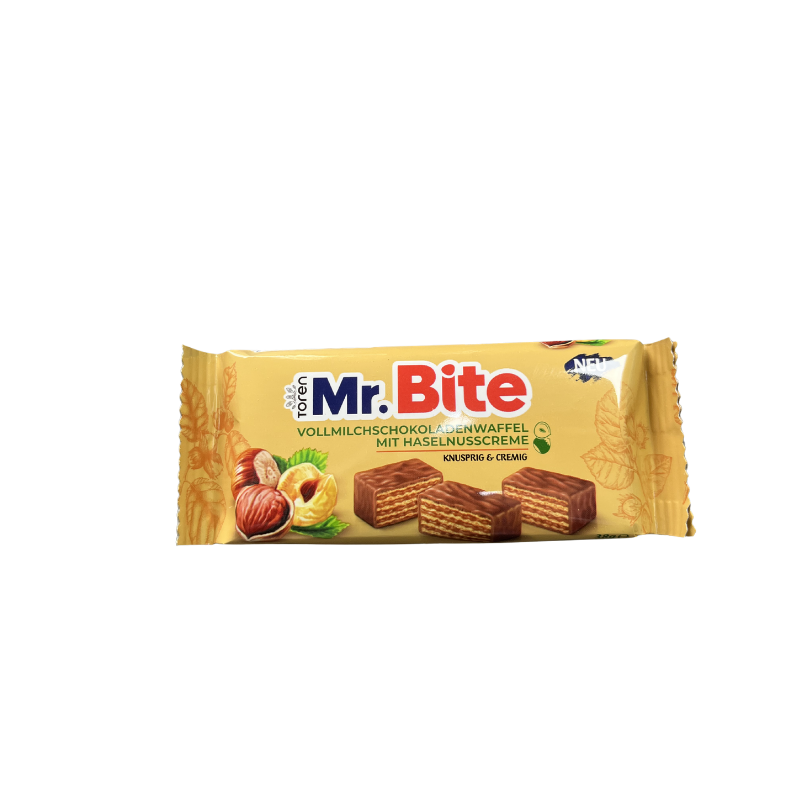 MR. Bite Nocciola 38G - Espositore Contiene 24 Unità