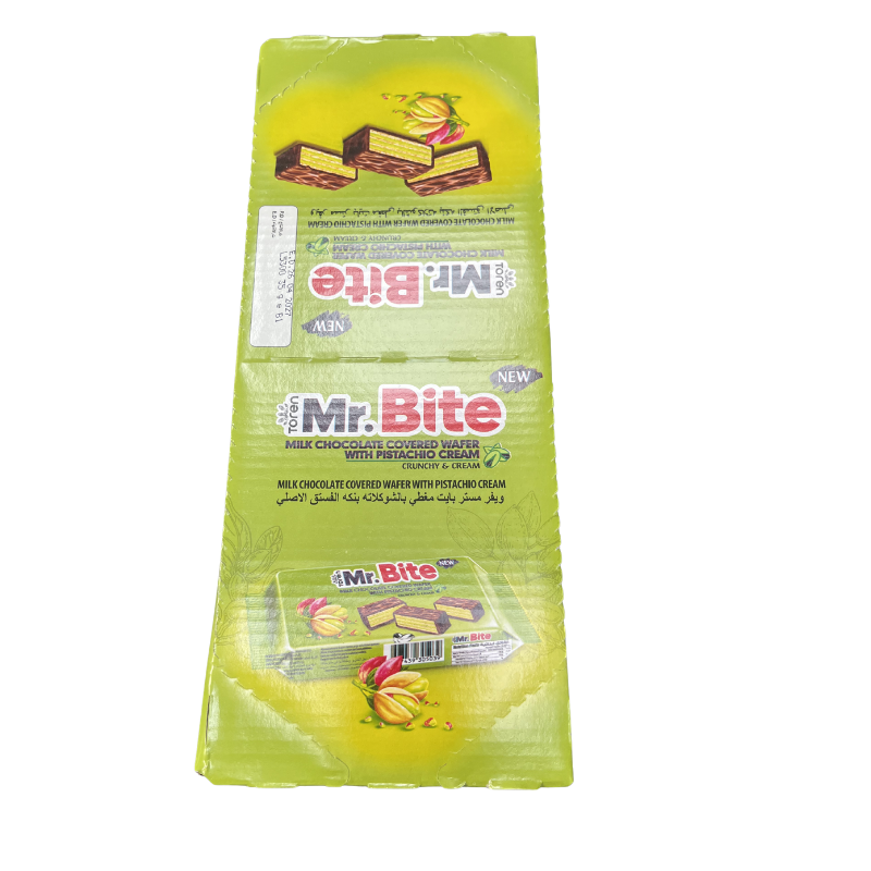MR.Bite Pistacho 35G - Expositor Contiene 24 Unidades