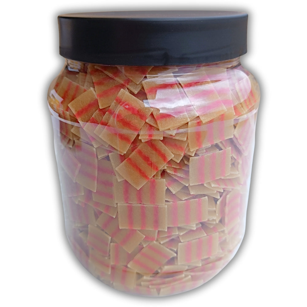Cortezas Rayadas de Bacon - Snacks Para Freír En Casa | Formato Tarro 900G