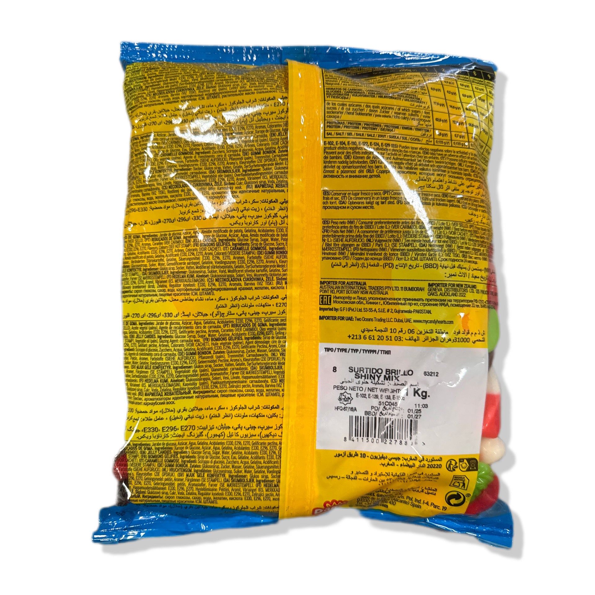 Surtido Brillo Sin Gluten Damel | Formato Bolsa 1KG