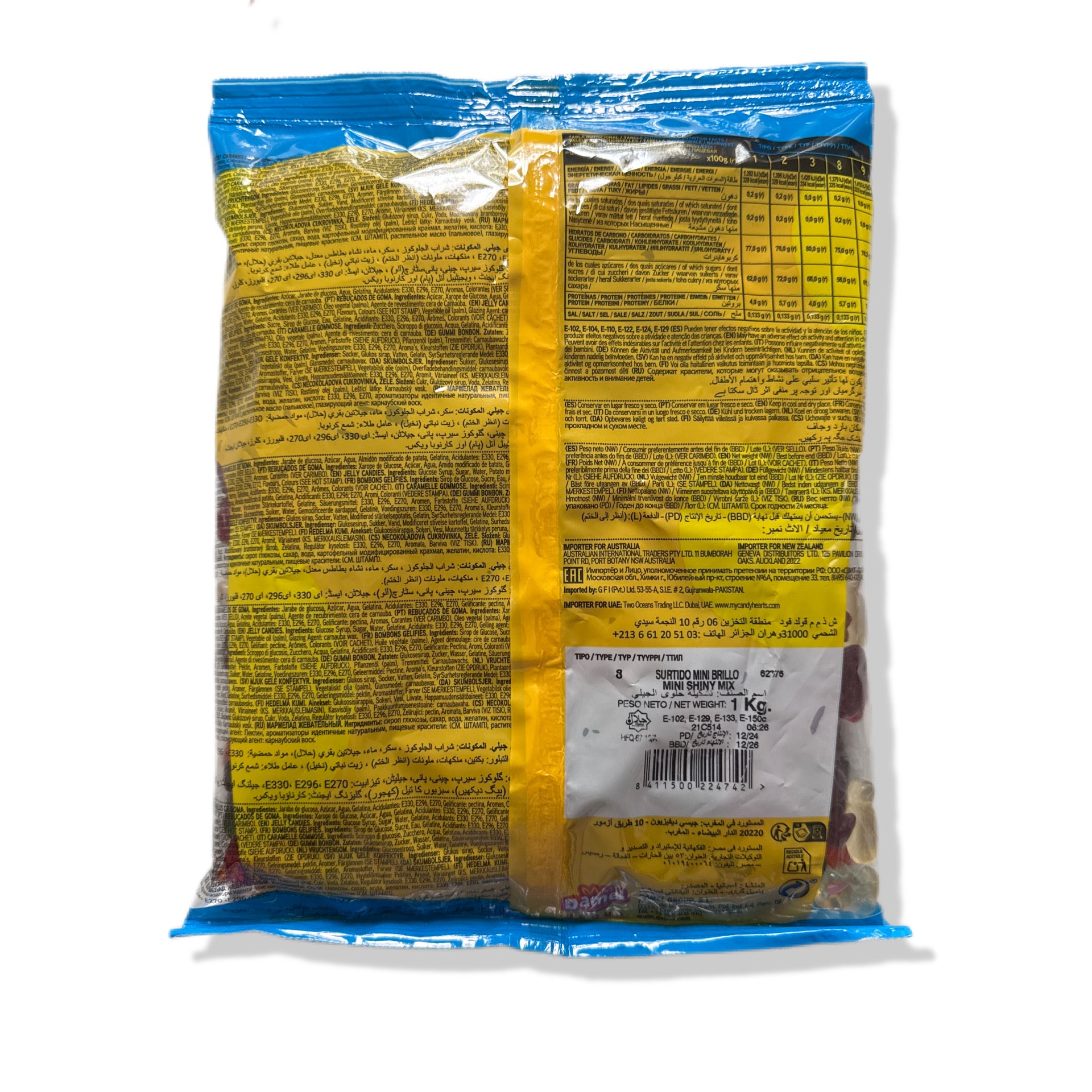 Surtido Mini Brillo Sin Gluten Damel | Formato Bolsa 1KG