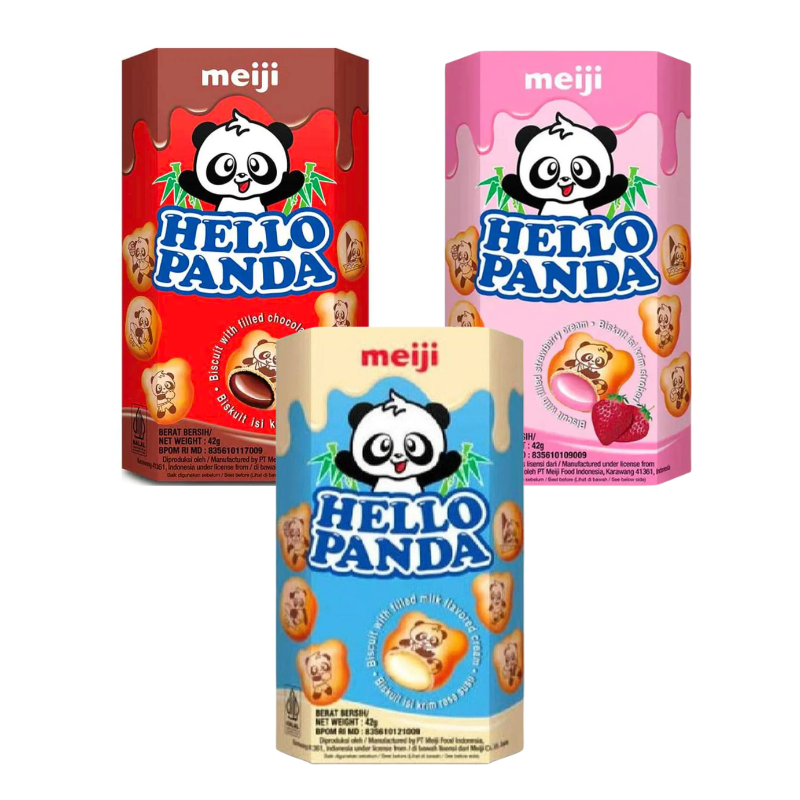 Galletas Hello Panda  - Expositor 10 Unidades | Elegir Referencia