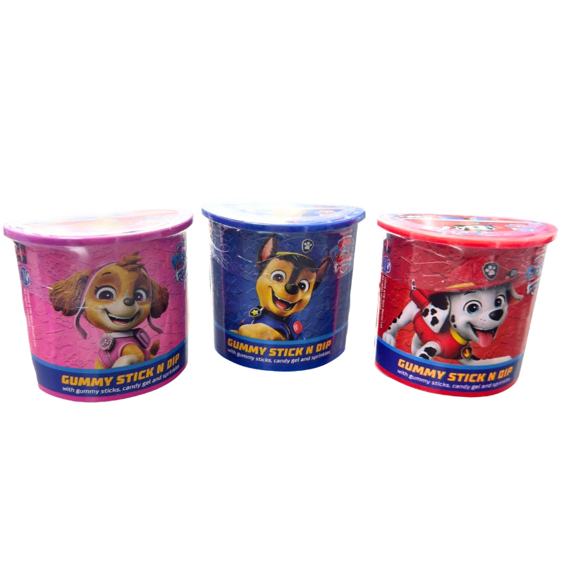 Paw Patrol | Gominolas+Líquido+Sprinkles | Contiene 12 Uds x 55G