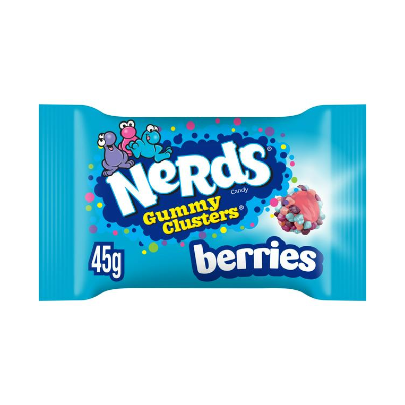Nerds Gummy Clusters - Sabor Frutos del Bosque Formato 20 Unidades