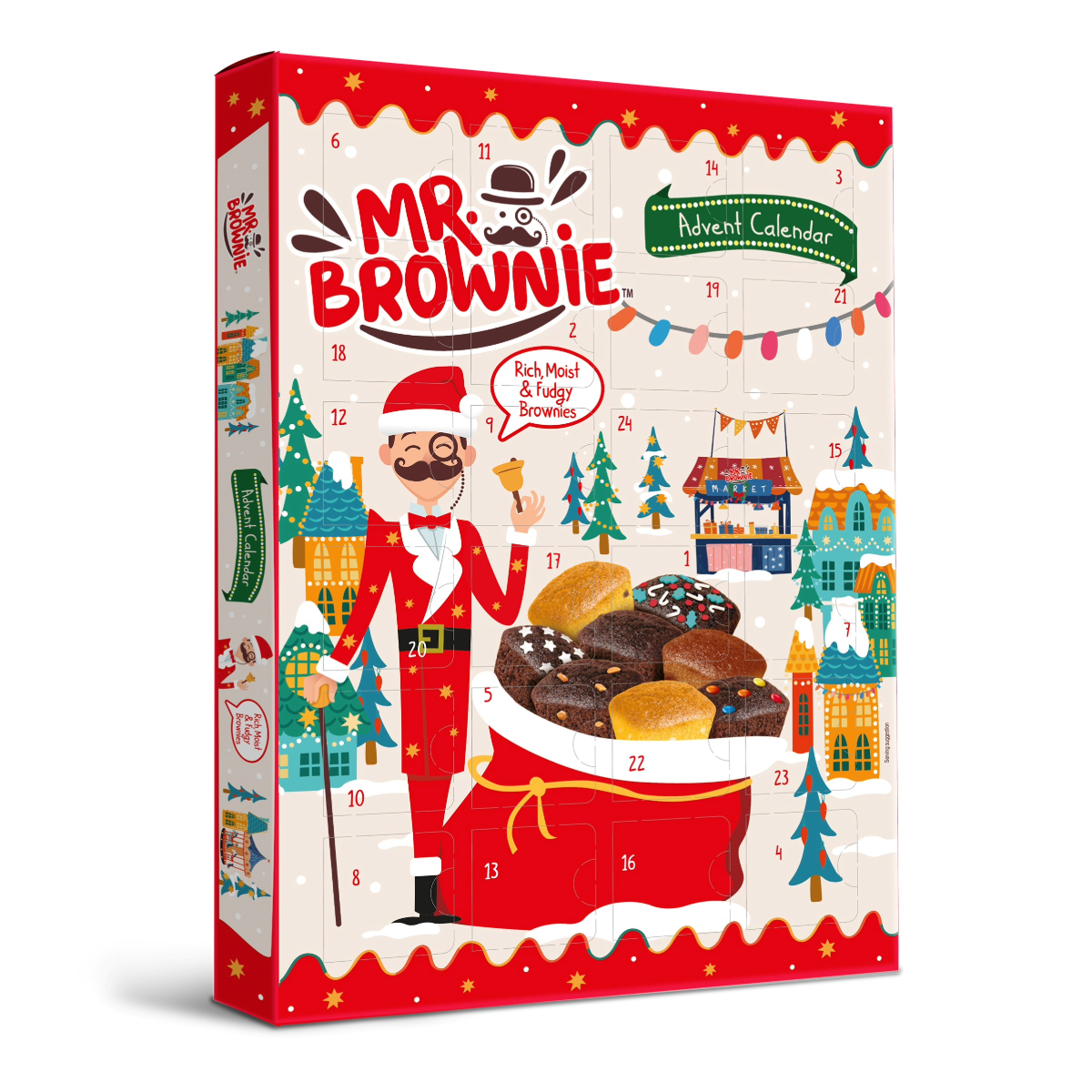 JR Brownies Calendario Adviento | Formato 600G