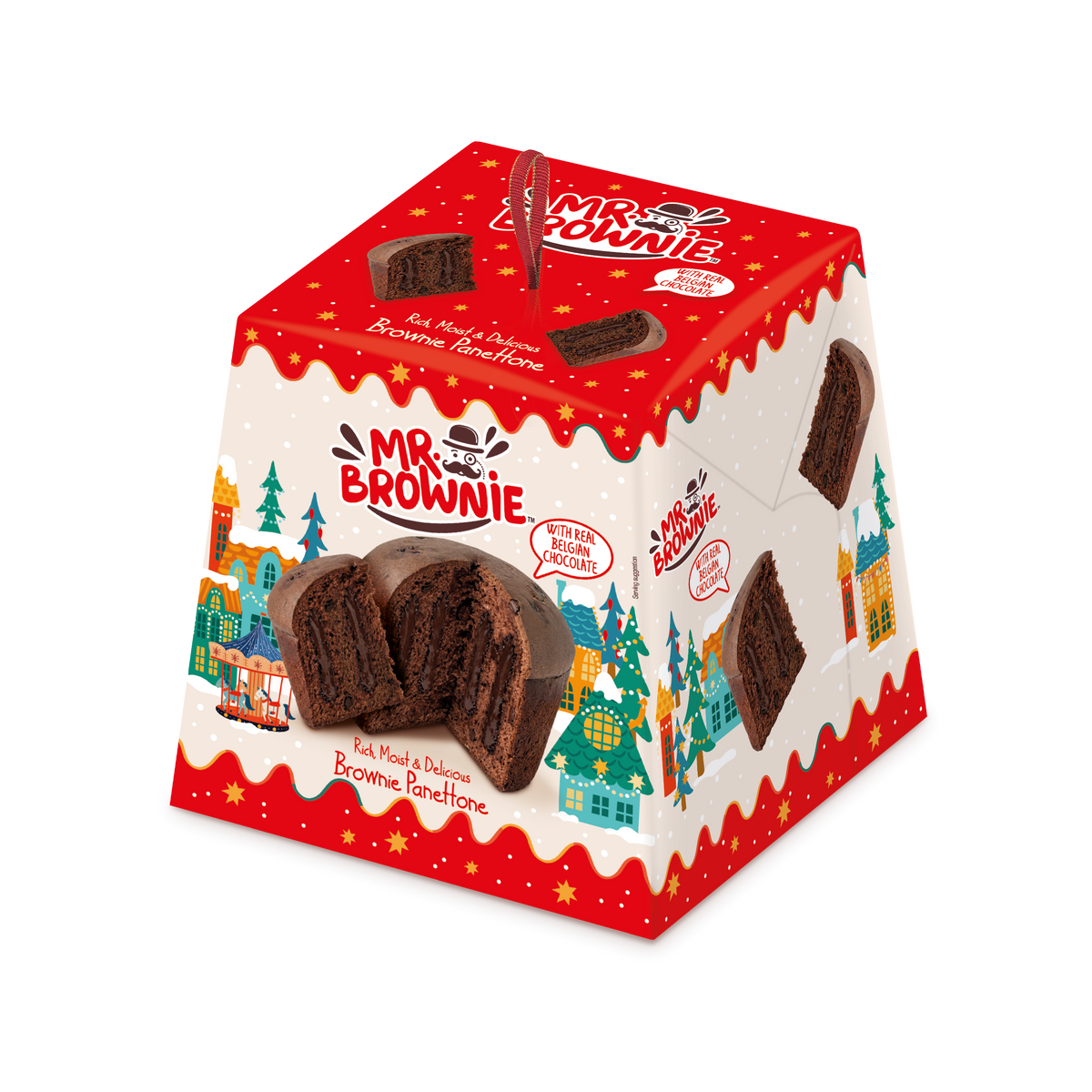 JR Brownies Pannettone | Formato 500G