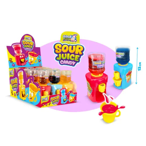 Dispensador Sour Juicy 30g (Cola, Fresa y Frambuesa) | Contiene 12 Unidades