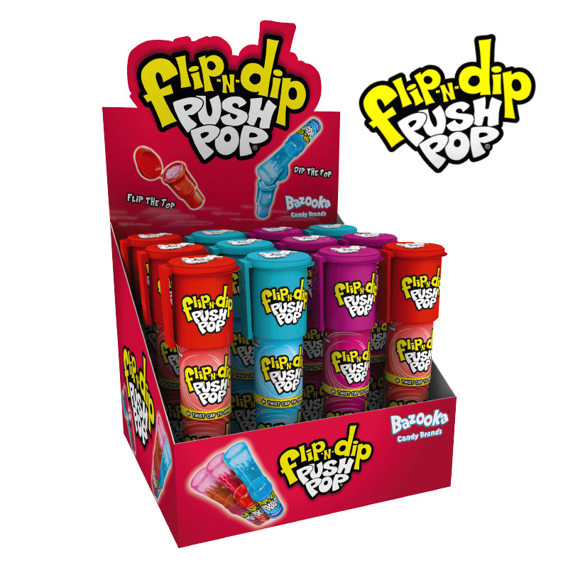 Flip-N-Dip Push Pop - Sabor Aleatorio