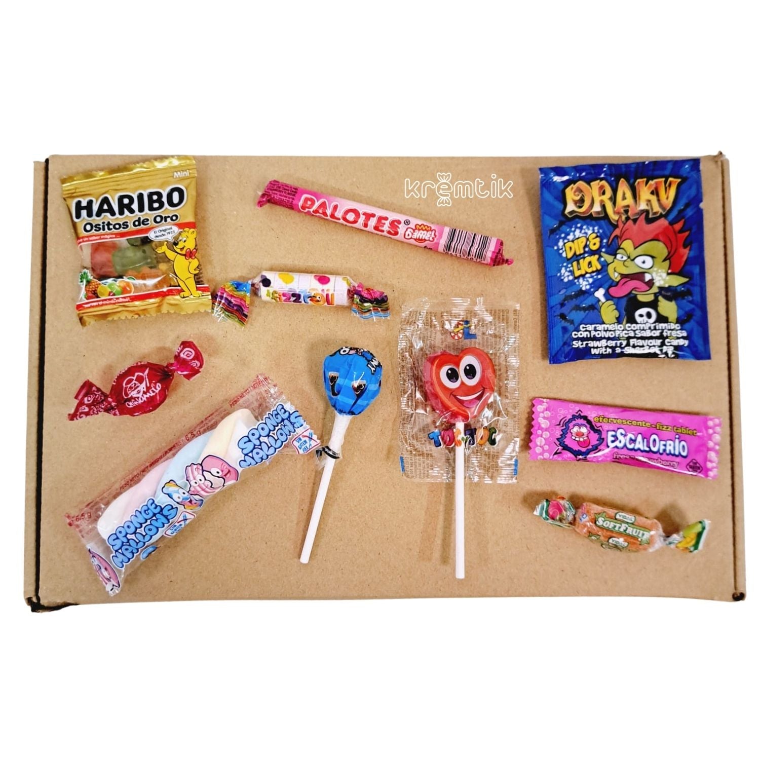 100 Chuches y Caramelos Para Rellenar Piñatas y Conos de Cumpleaños | SUPER PACK KREMTIK | Ideal Para Eventos y Fiestas - Productos Envueltos Individualmente