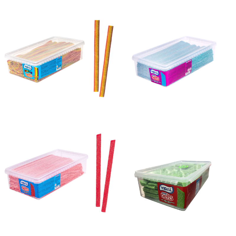 Cintas Vidal Gusti Assortiti: FRAGOLA, LAMPONE e MULTICOLOR | SCEGLIERE I GUSTI