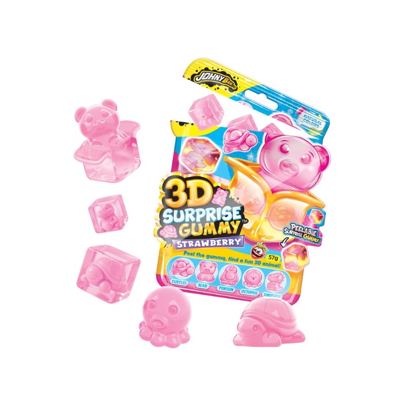 Pelable 3D Sorpresa | Formato 12 Uds