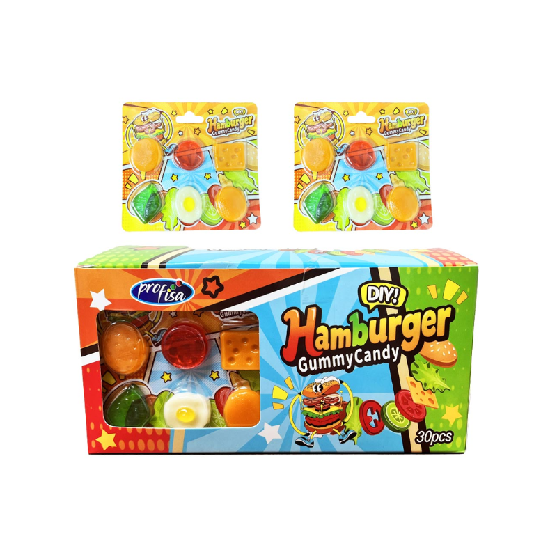 Gominola de Hamburguesa  | Formato 30 Uds