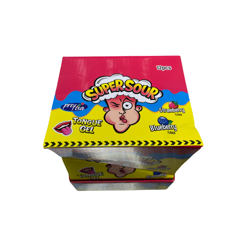 Super Sour Tongue Gel "Caramelo Líquido Ácido"  | Contiene 12 Uds