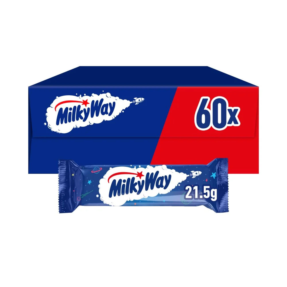 Milky Way Chocolate Bar 21.5g - Contiene 60 Unidades