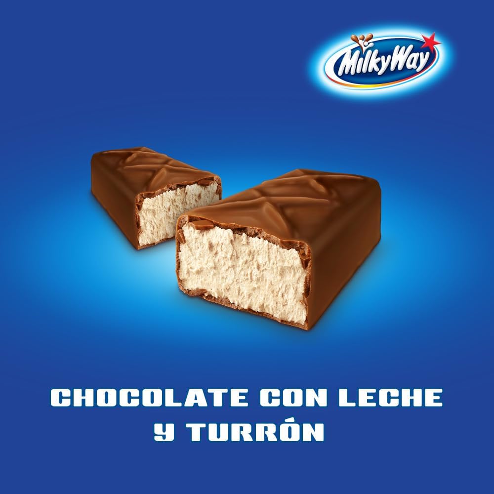 Milky Way Chocolate Bar 21.5g - Contiene 60 Unidades